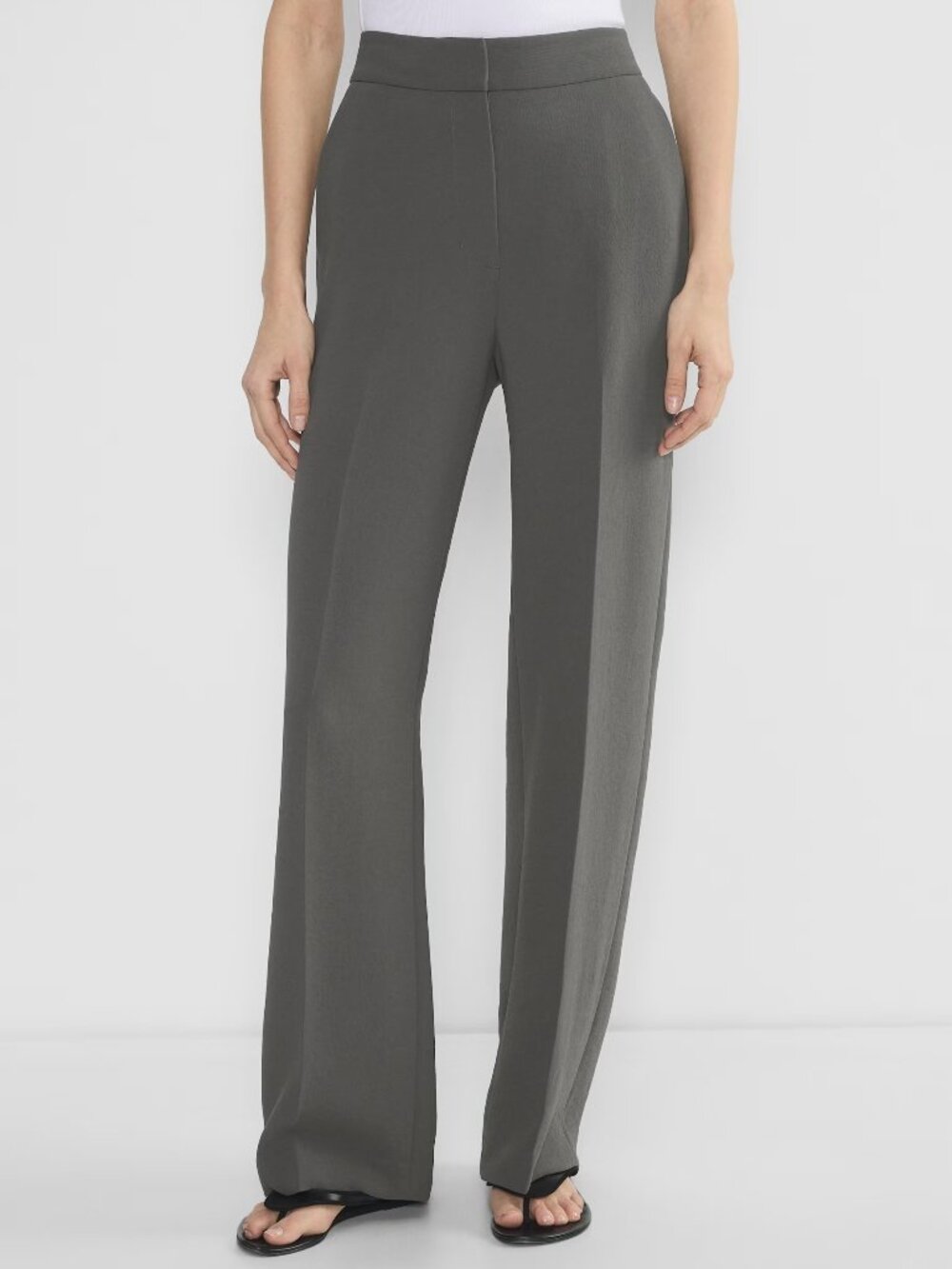 Aritzia Limitless Pant - Crepette (Coal Grey, 8 Short)